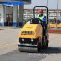 Aseguramiento de la calidad Rodillo vibratorio de tambor liso de 1,5 toneladas